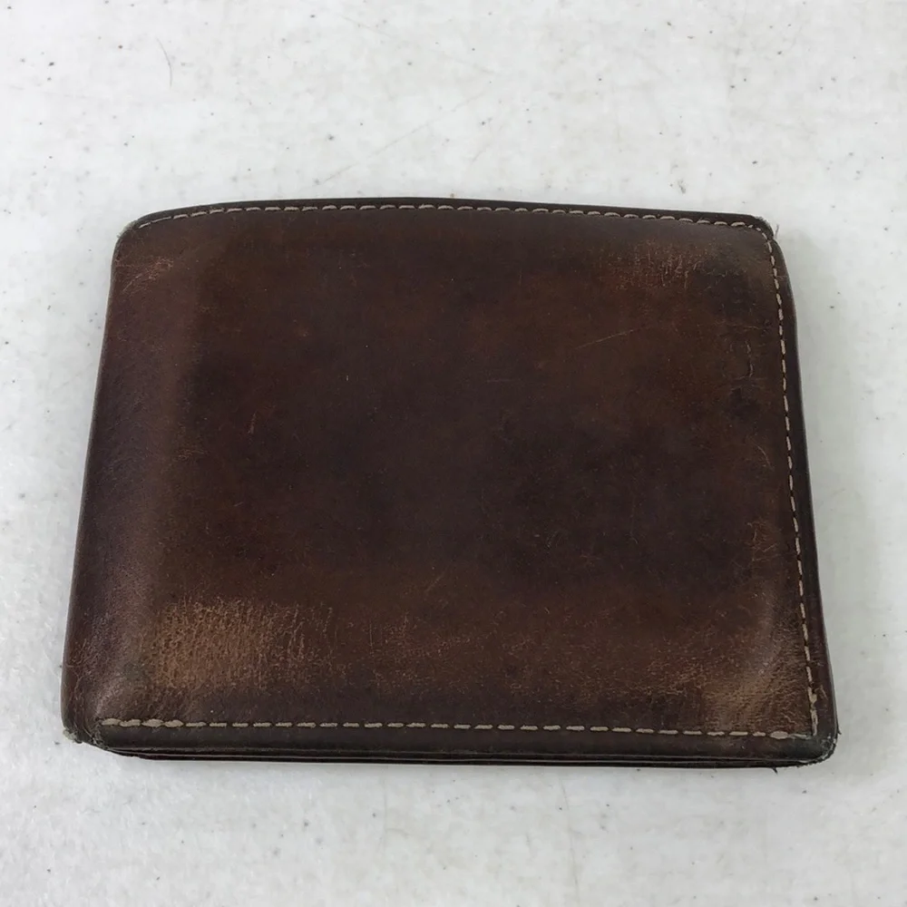 Columbia Brown Bifold Leather Wallet